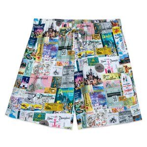 Disneyland Disney100 Eras Ladies' Woven Shorts XL